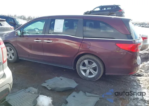 2019 Honda Odyssey Ex из США, поврежденный, VIN 5FNRL6H50KB043050